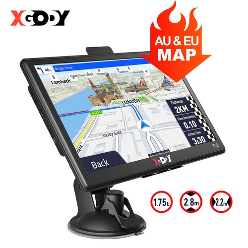 Xgody sat nav europe uk - nav,