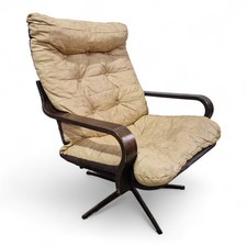 Retro danish swivel chair - swivel,
