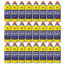 Butane Gas Canisters 227g – Fuel Bottles for Portable Stoves, BBQ & Outdoor