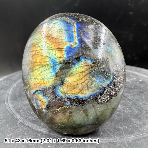 Labradorite pebble crystal - labradorite,