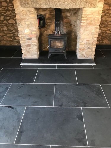 Brazilian black slate 1200x600 - black,
