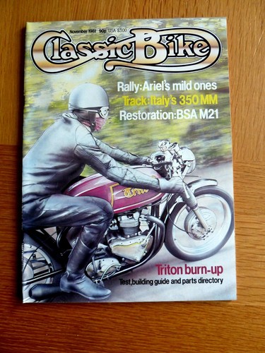 Classic bike magazine - bike, november