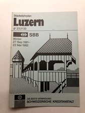 SBB Luzern Winter 1981/1982