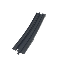 Lego® Duplo TRAIN Tracks BLACK Track Bridge End Section with Small Bottom Suppor