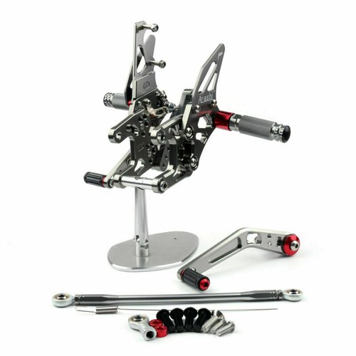 Aluminum rearsets footpeg - aluminum,