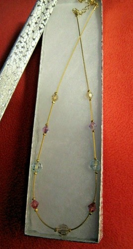 Necklace delicate colorful - necklace,,
