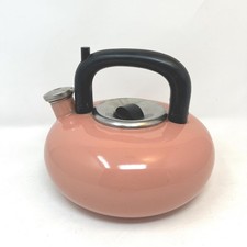 Vintage Round Pink Metal