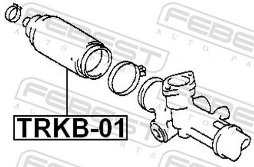 Fits febest trkb - trkb-01, steering