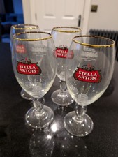 4x Stella Artois Pint Glass