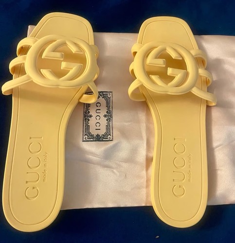 Gucci women yellow logo - gucci, gg