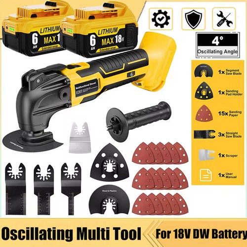 Speeds cordless oscillating - 6,