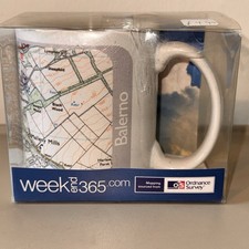 Ordnance Survey Map Mug Balerno Edinburgh - Ceramic Mug