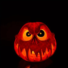Halloween Led Pumpkin Lantern: Hollow Lighted Pumpkin Decor - Jack O Lantern