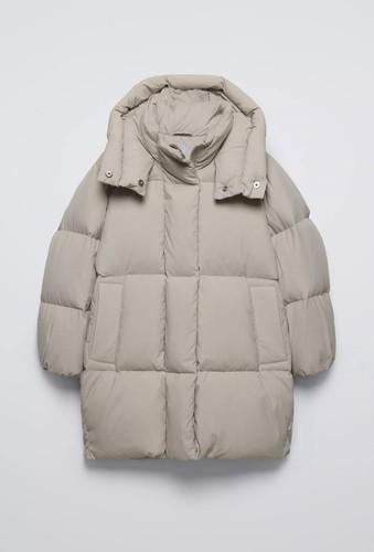 Zara puffer jacket - zara,