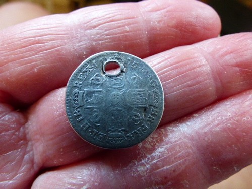 Charles silver coin 1675 - silver,