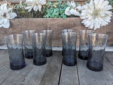 Vintage Libbey Smoked Optic