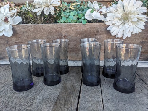 Vintage libbey smoked optic - vintage,