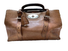 MULBERRY Bayswater Double Zip Bag in Oak  leather