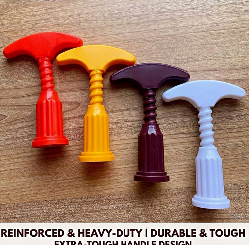 Reinforced plastic corkscrew - reinforced,
