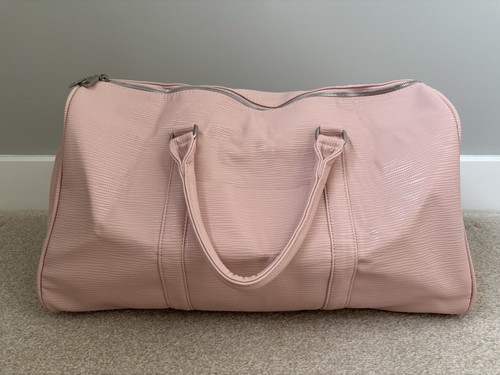Light pink leather duffle - pu,