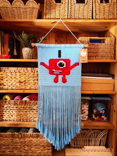 Number macrame wall hanging - wall,