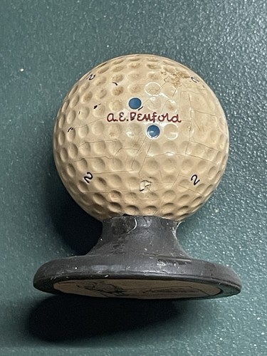 Antique golf ball - antique, c1920