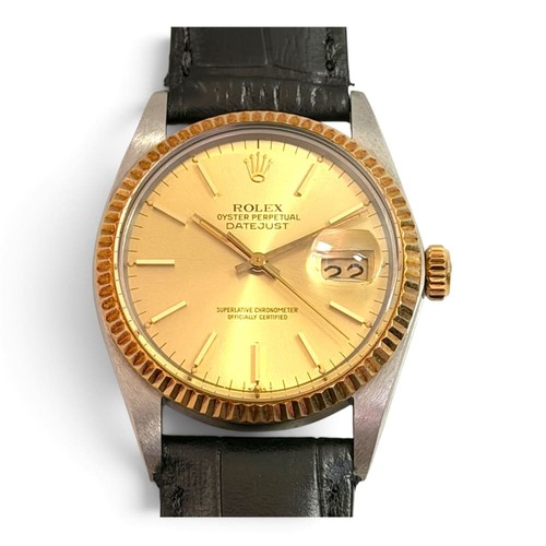 Rolex datejust two tone - rolex, mm
