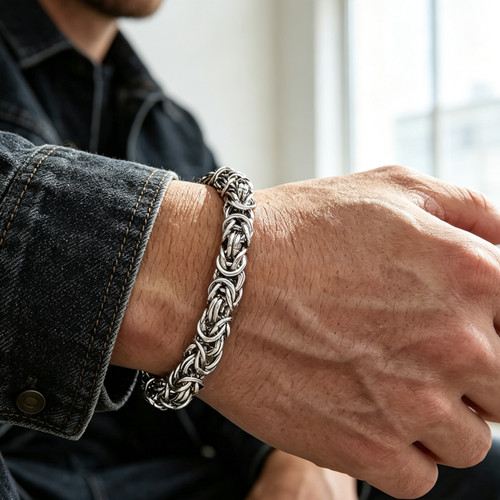 Thick woven link - woven,