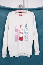 Coca Cola White Sweatshirt