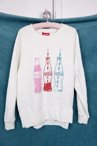 Coca cola white - coca, sweatshirt