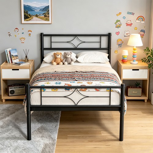 3ft single bed frame mattress - 3ft,