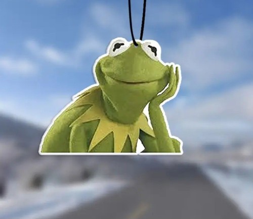 Kermit the frog muppets car - frog,