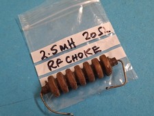 RH / HF Choke ~ 2.5mH - 20Ω ~ Wound on former ~ Standard size