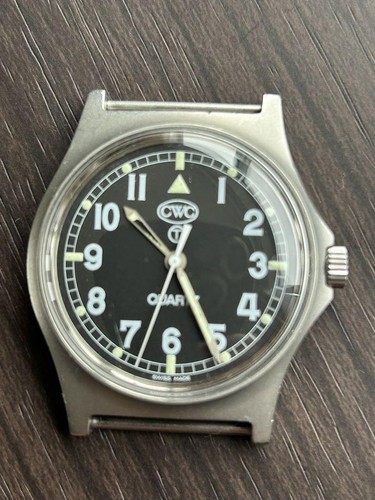 Cwc g10 quartz wristwatch used - cwc,