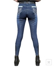 Denim Breeches with