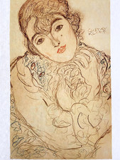 Gustav Klimt Lithograph COA