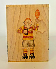 Paper Nation Wood Mounted Rubber Stamps ~ 10 Different Designs