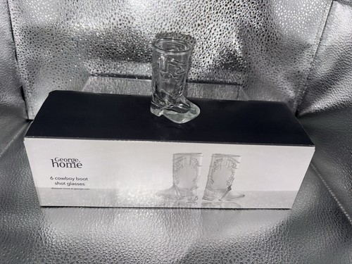 Cowboy boot clear glass shot - boot,