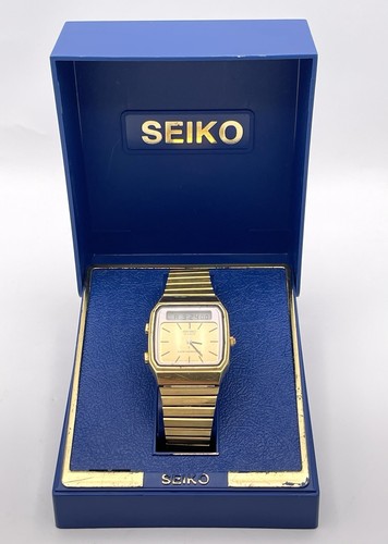 Seiko h357 5009 gold - seiko, h357-5009