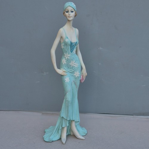 Art deco style - flapper, lady