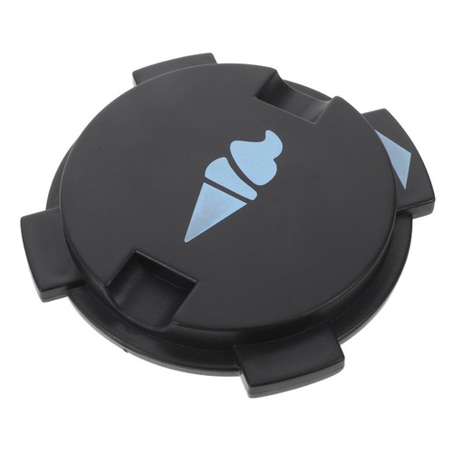 Black reusable ice cream - ice,