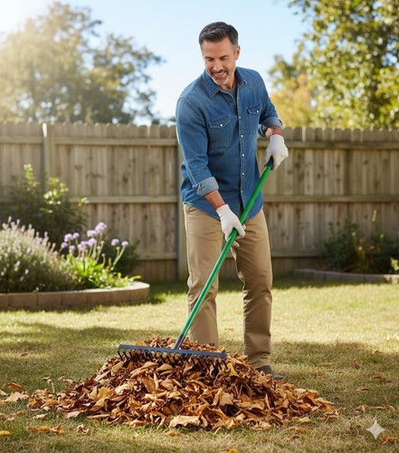 12teeth heavy duty garden rake - 12teeth,