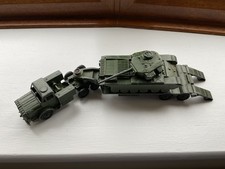 SET OF DINKY TOYS 660 651 ANTAR TANK ARMY MILITARY ANTIQUE VINTAGE LOT 1p.