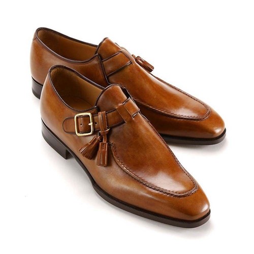 New handmade brown genuine - handmade,