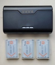 1800mAh Replacement for Sony NP-BX1 Battery 3 Pack and 3-Channel Sony Battery.. 