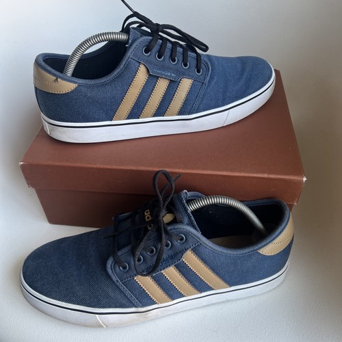 Adidas trainers denim - denim, blue