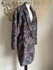 EAST VINTAGE Floral Coat 12 14