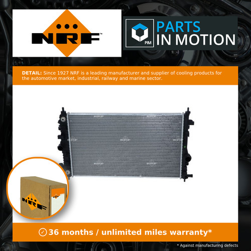 Radiator fits vauxhall - fits,