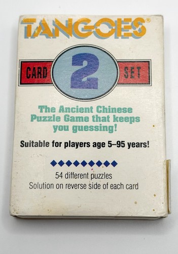 Vintage tangoes tangram - vintage, puzzle