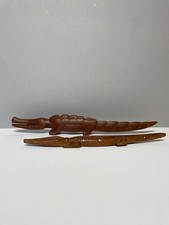 vintage hand carved wood